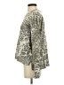 ALLSAINTS Animal Print Silver Pullover Sweater Size S - photo 5