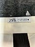 Zara Solid Black Dress Pants Size S - photo 4