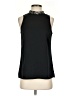 Ann Taylor 100% Polyester Black Sleeveless Blouse Size S (petite) - photo 1
