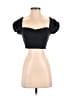 Wilfred 100% Cotton Black Short Sleeve Top Size XXS - photo 1