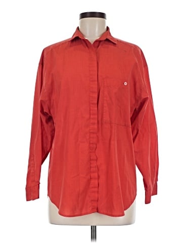 Diane von Furstenberg Long Sleeve Button-Down Shirt (view 1)