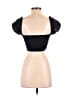 Wilfred 100% Cotton Black Short Sleeve Top Size XXS - photo 2