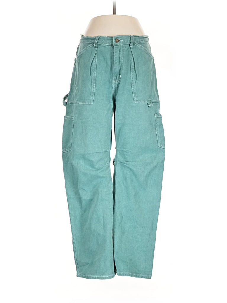 Pre-owned Lioness Jeans In Teal