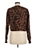 Active by Old Navy Animal Print Brown Pullover Sweater Size M - photo 2