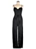 Lush 100% Polyester Solid Black Jumpsuit Size M - photo 1