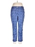 Chico's Print Blue Casual Pants Size L - photo 1