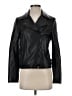 Massimo Dutti 100% Leather Black Leather Jacket Size S - photo 1