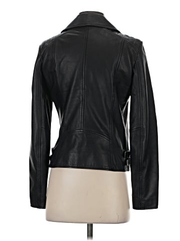 Massimo Dutti Leather Jacket (view 2)