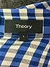 Theory Blue Short Sleeve Button-Down Shirt Size 6 - photo 7