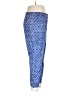 Chico's Print Blue Casual Pants Size L - photo 4