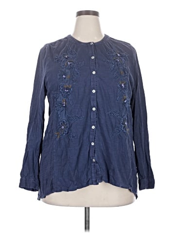 Soft Surroundings Long Sleeve Blouse (view 1)