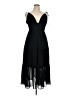 Lulus 100% Polyester Black Cocktail Dress Size XL - photo 1
