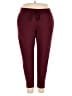 Athletic Works Burgundy Casual Pants Size 3X - photo 1