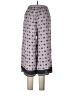 Yado 100% Rayon Print Purple Casual Pants Size L - photo 2