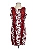 Kys Graphic Red Cocktail Dress Size L (estimated) - photo 1
