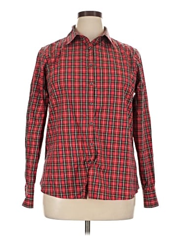 Lands' End Long Sleeve Button-Down Shirt (view 1)