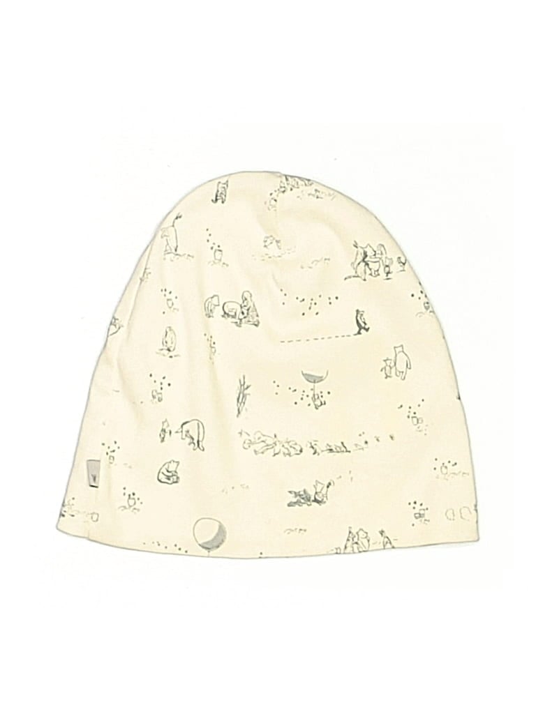 Pre-owned Disney Kids' Beanie Hat In Ivory