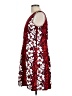 Kys Graphic Red Cocktail Dress Size L (estimated) - photo 5