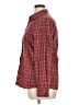 Lands' End 100% Baumwolle Plaid Red Long Sleeve Button-Down Shirt Size 16 - photo 5