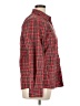Lands' End 100% Baumwolle Plaid Red Long Sleeve Button-Down Shirt Size 16 - photo 4