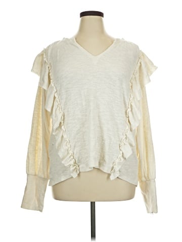 Pilcro Long Sleeve Blouse (view 1)