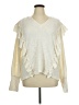 Pilcro Ivory Long Sleeve Blouse Size XL - photo 1