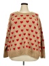 Vince Camuto Hearts Tan Pullover Sweater Size XXL - photo 1