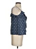Freebird 100% Rayon Paisley Blue Sleeveless Blouse Size XS (estimated) - photo 4