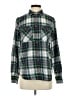 J.Crew 100% Cotton Plaid Green Long Sleeve Button-Down Shirt Size 4 - photo 1