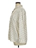 Express Polka Dots Ivory Long Sleeve Blouse Size XL - photo 5