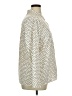 Express Polka Dots Ivory Long Sleeve Blouse Size XL - photo 4