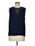 Pixley 100% Polyester Blue Sleeveless Blouse Size M - photo 1