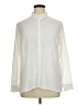 Express 100% Polyester Solid Ivory Long Sleeve Blouse Size XL - photo 1