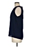 Pixley 100% Polyester Blue Sleeveless Blouse Size M - photo 5