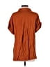 Lulus 100% Rayon Orange Short Sleeve Blouse Size S - photo 2