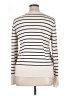 Zara Stripes Ivory Turtleneck Sweater Size XL - photo 2