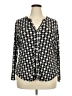 JM Collection Black Long Sleeve Polo Size 2X - photo 1