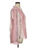 Kut from the Kloth 100% Polyester Paisley Pink Long Sleeve Blouse Size XL - photo 4