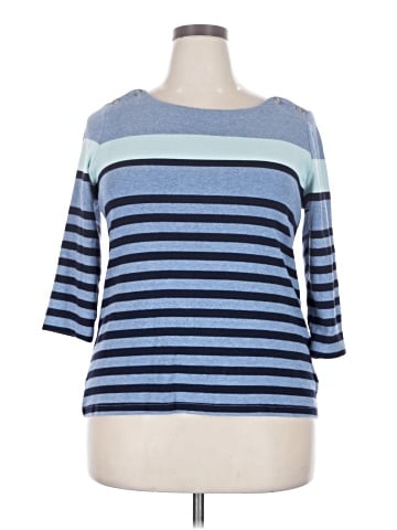 Croft & Barrow 3/4 Sleeve T-Shirt (view 1)