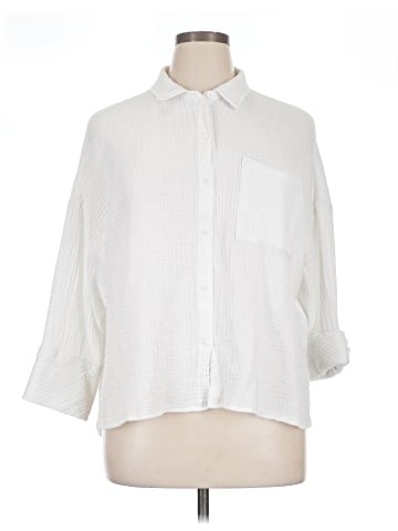 Sanctuary 3/4 Sleeve Button-Down Shirt (view 1)