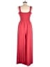 Roxy Solid Red Jumpsuit Size L - photo 2