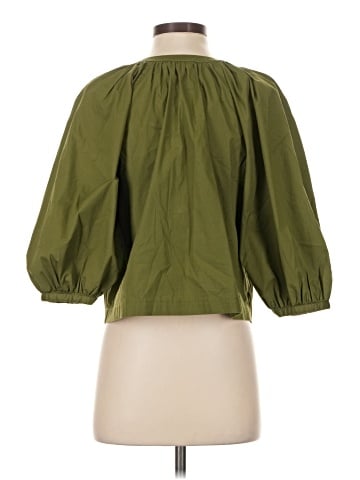 STAUD 3/4 Sleeve Button-Down Shirt (view 2)
