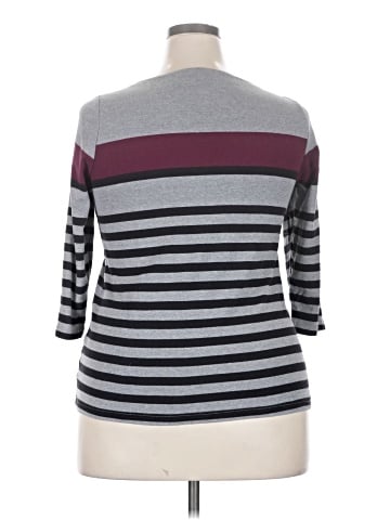 Croft & Barrow 3/4 Sleeve T-Shirt (view 2)