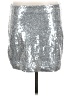 Tipsy Elves Metallic Silver Formal Skirt Size M - photo 1