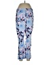 Lilly Pulitzer Floral Blue Casual Pants Size 12 - photo 1