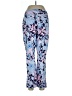 Lilly Pulitzer Floral Blue Casual Pants Size 12 - photo 2