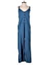 DRA Solid Blue Jumpsuit Size XS - photo 1