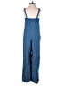 DRA Solid Blue Jumpsuit Size XS - photo 2