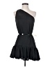 BCBGeneration 100% Polyester Solid Black Casual Dress Size 2 - photo 1