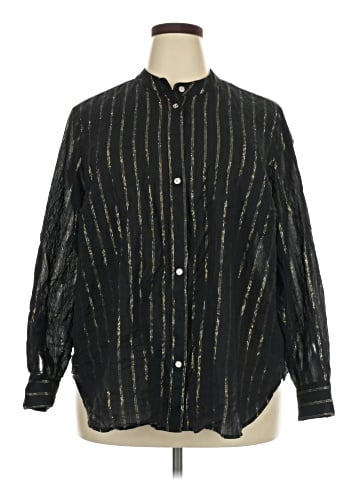 MICHAEL Michael Kors Long Sleeve Button-Down Shirt (view 1)